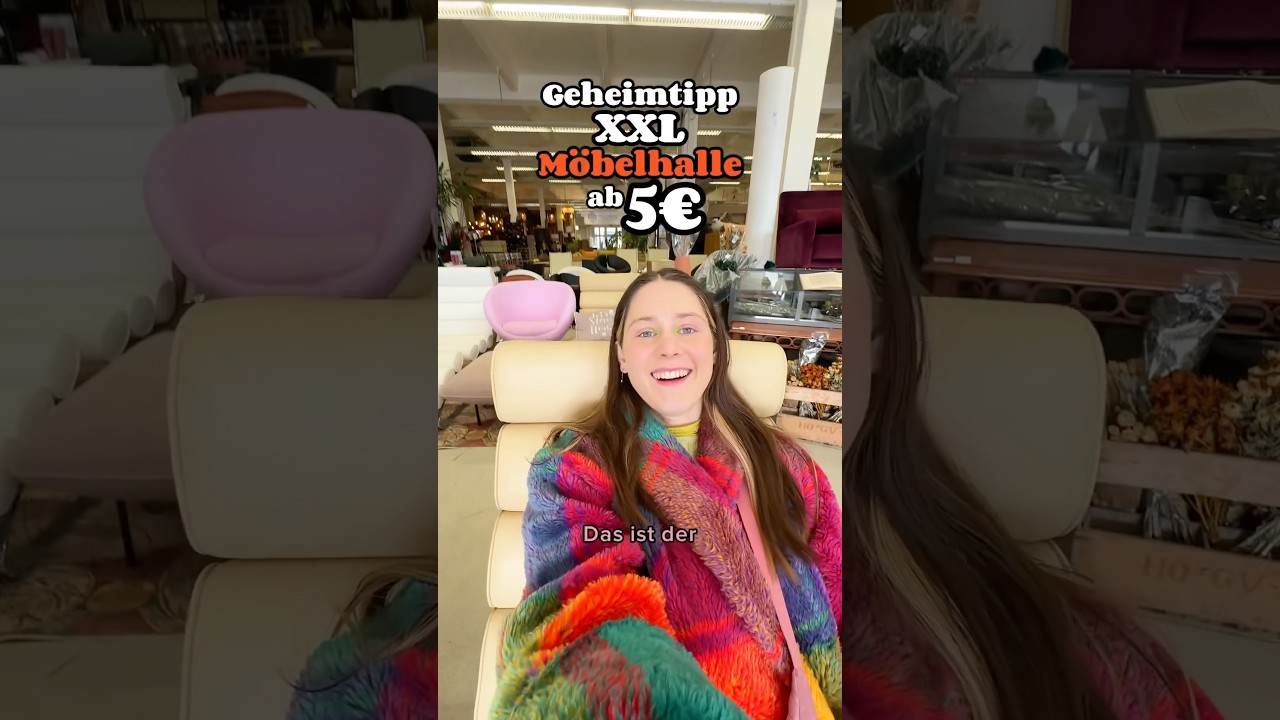 XXL M&ouml;belhalle ab 5&euro;?!😳 #shopping