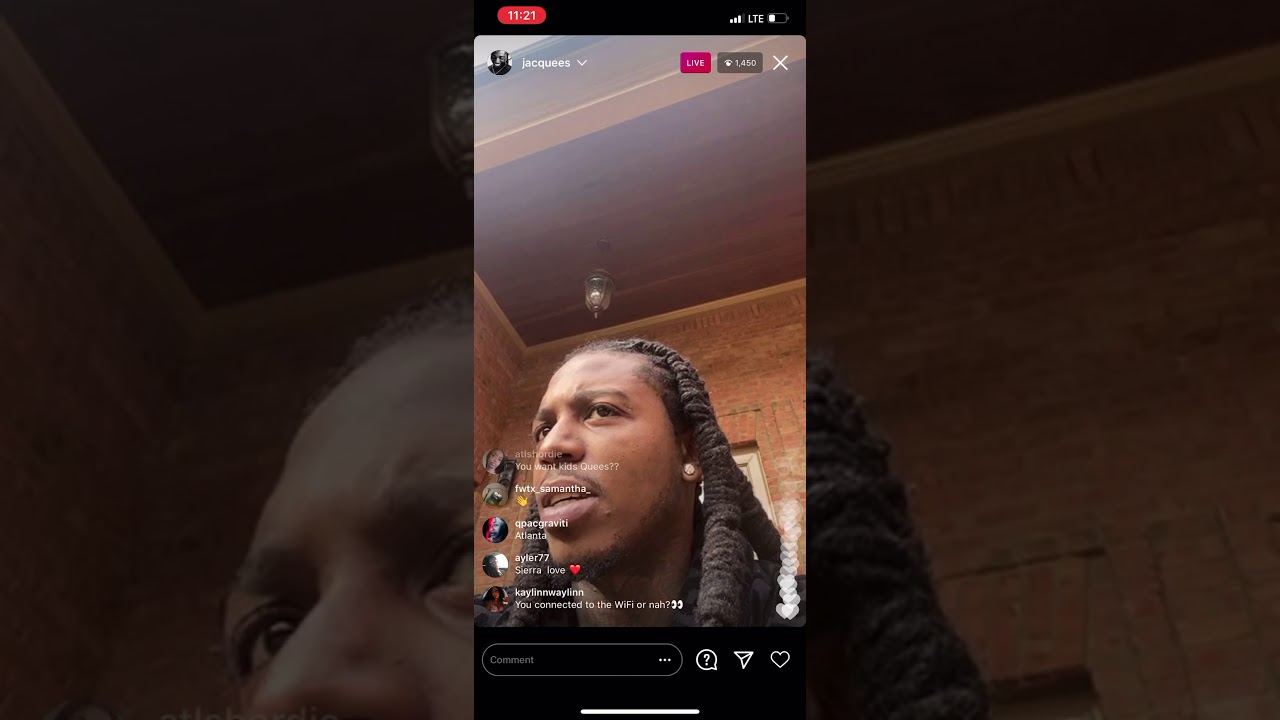 Jacquees LIVE showing all 6 of his dogs! *must see😂