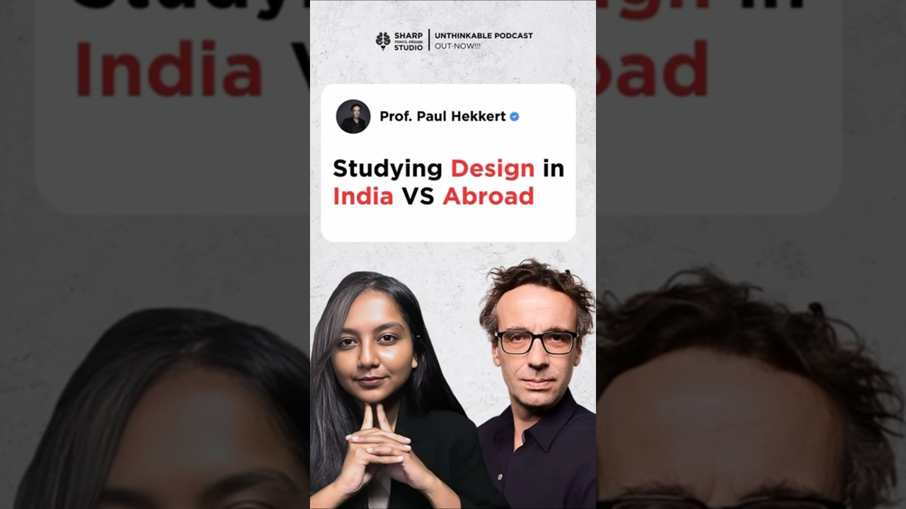 Design in India vs Abroad, Prof Paul Hekkert, NIFT  #nationalinstituteofdesign #designeducation