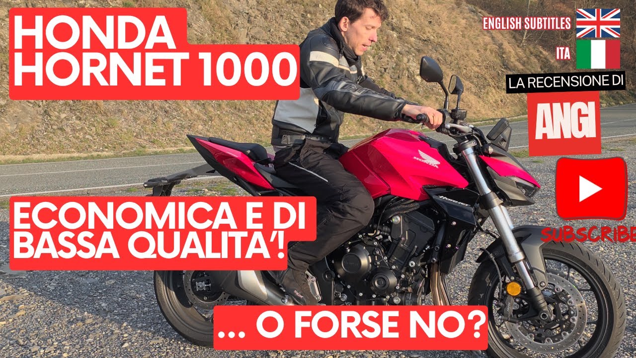Honda Hornet 1000 | Economica significa bassa qualità?