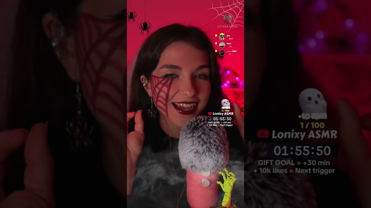 ASMR Live 🎃💤 Halloween Week Day 1 - Full TikTok Lives #148 | Lonixy Lives