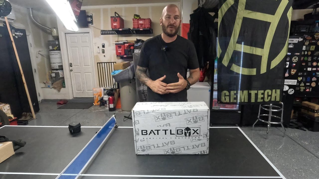 Unboxing BattlBox Mission 120
