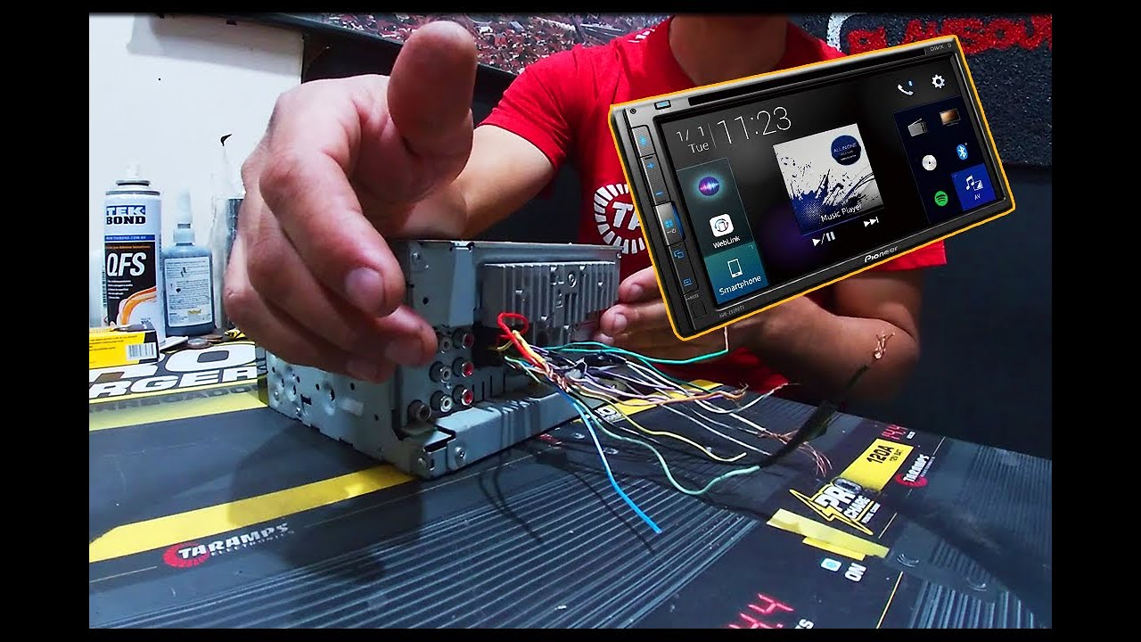 Como instalar dvd 2 din da pioneer 