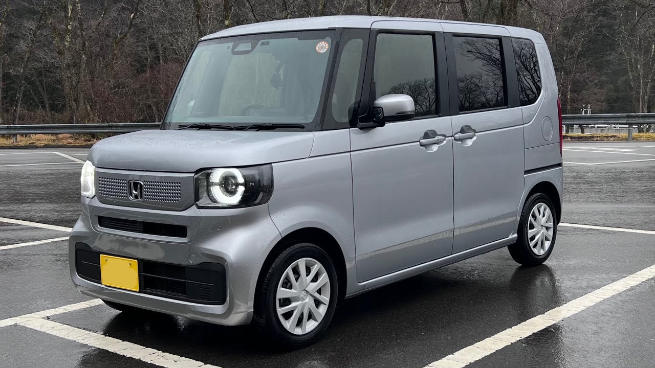 HONDA N-BOX 雨の日光有料道路を日光PA→宇都宮市まで行くドライブ車載動画