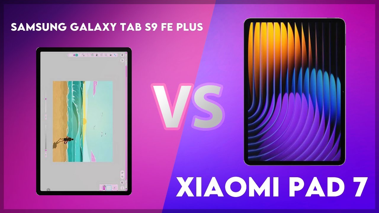 Samsung Galaxy Tab S9 FE Plus vs Xiaomi Pad 7 Technical Comparison