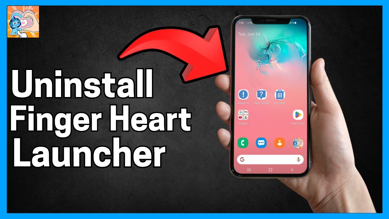 How to Remove Finger Heart Launcher in android phone (Full Guide)
