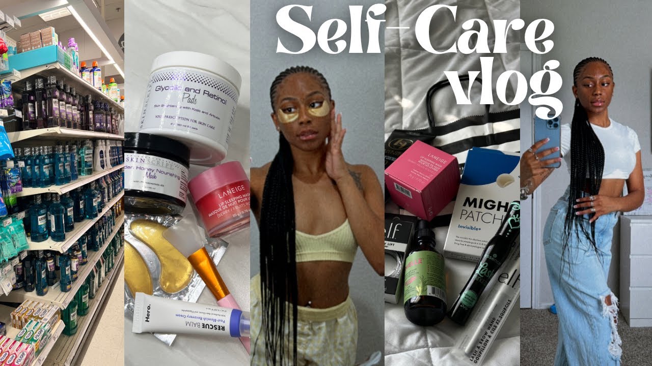 *SELF CARE VLOG* hygiene shopping, pamper night, at home facial, yoni steaming
