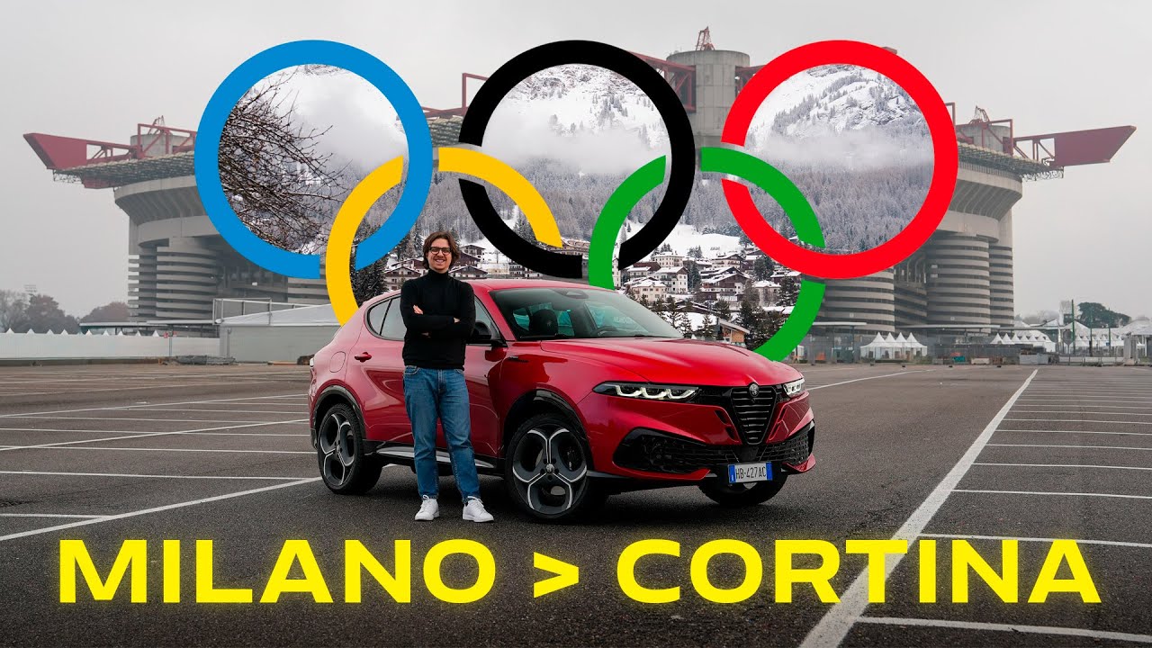MILANO - CORTINA 2026: Il viaggio Olimpico con l'Alfa Romeo Tonale Q4 🇮🇹