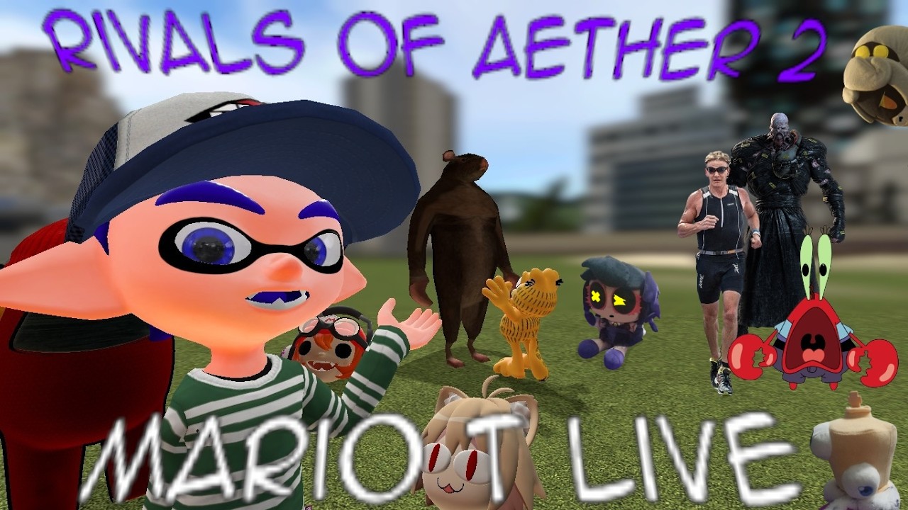 Mario T Streams Rivals of Aether 2