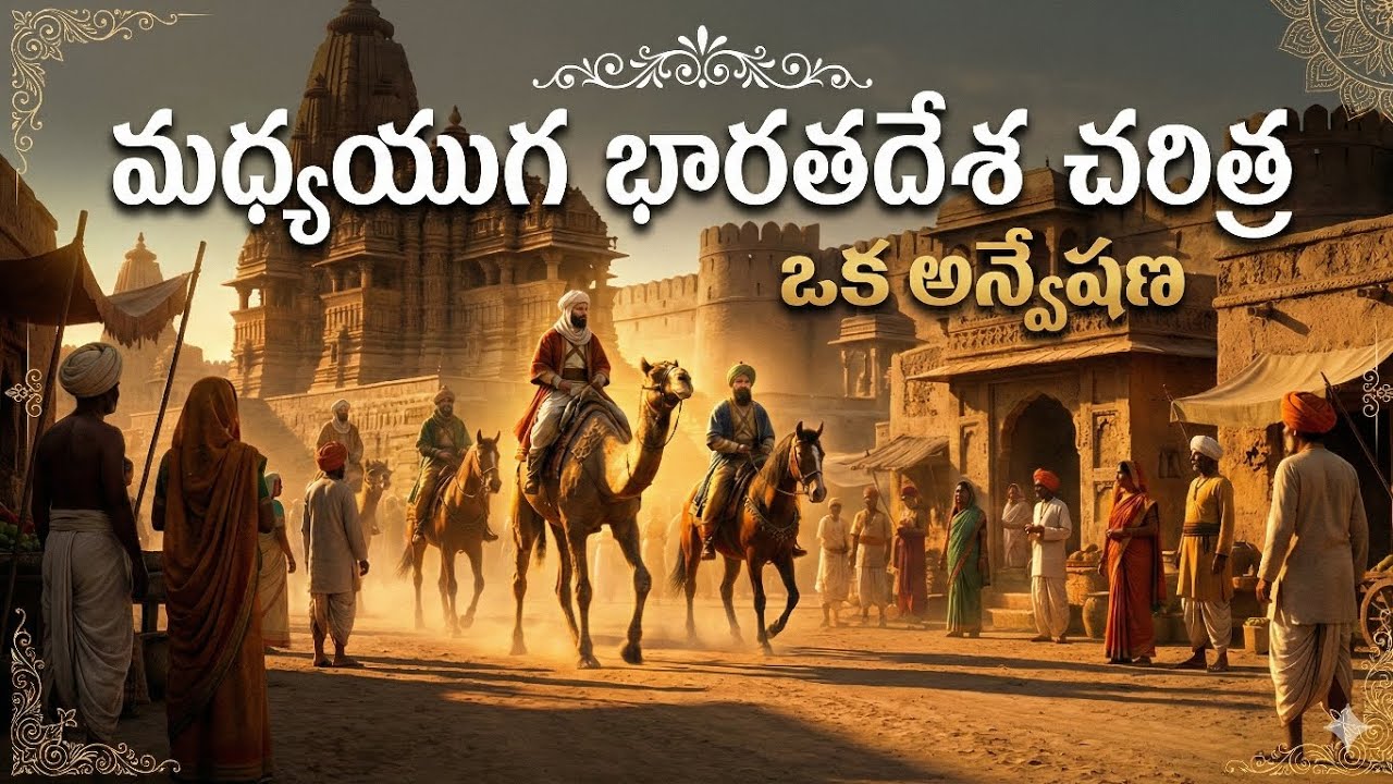 మధ్యయుగ భారత దేశ చరిత్ర 💥ఇండియన్ హిస్టరీ పూర్తి వివరాలు?
