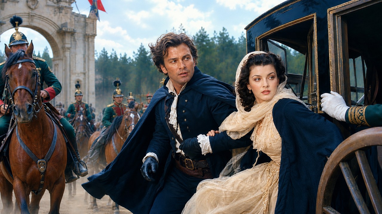 Louis Hayward Becomes The Torch to Save a Trapped Duchess | Swashbuckler Adventure