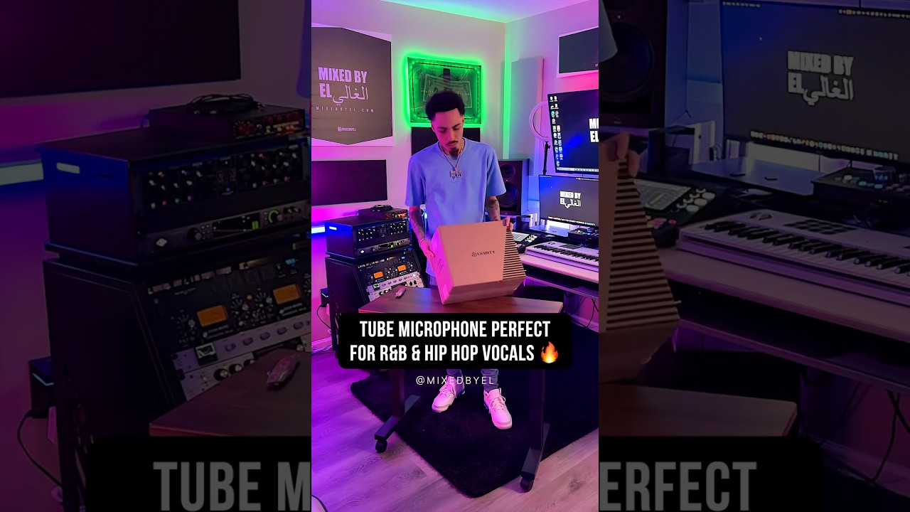 Tube Microphone Perfect For R&B & Hip Hop Vocals | Pure Tube