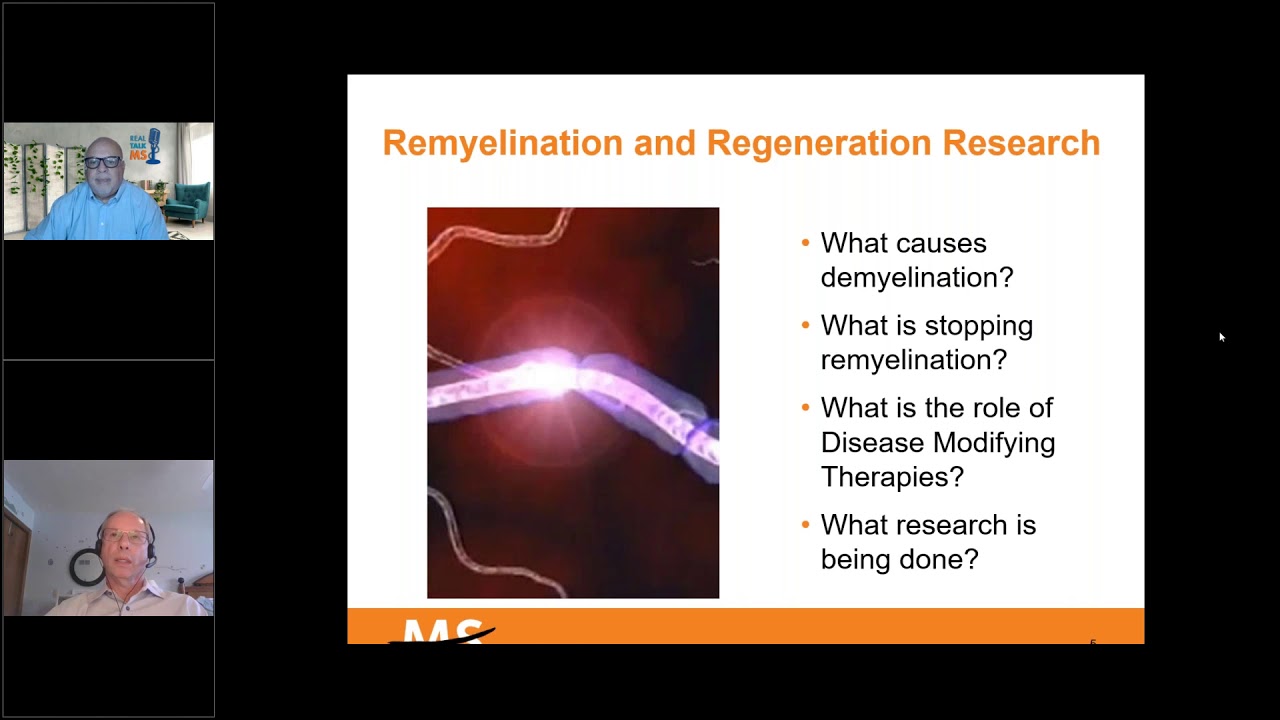 Ask an MS Expert Remyelination and Regeneration Research in MS