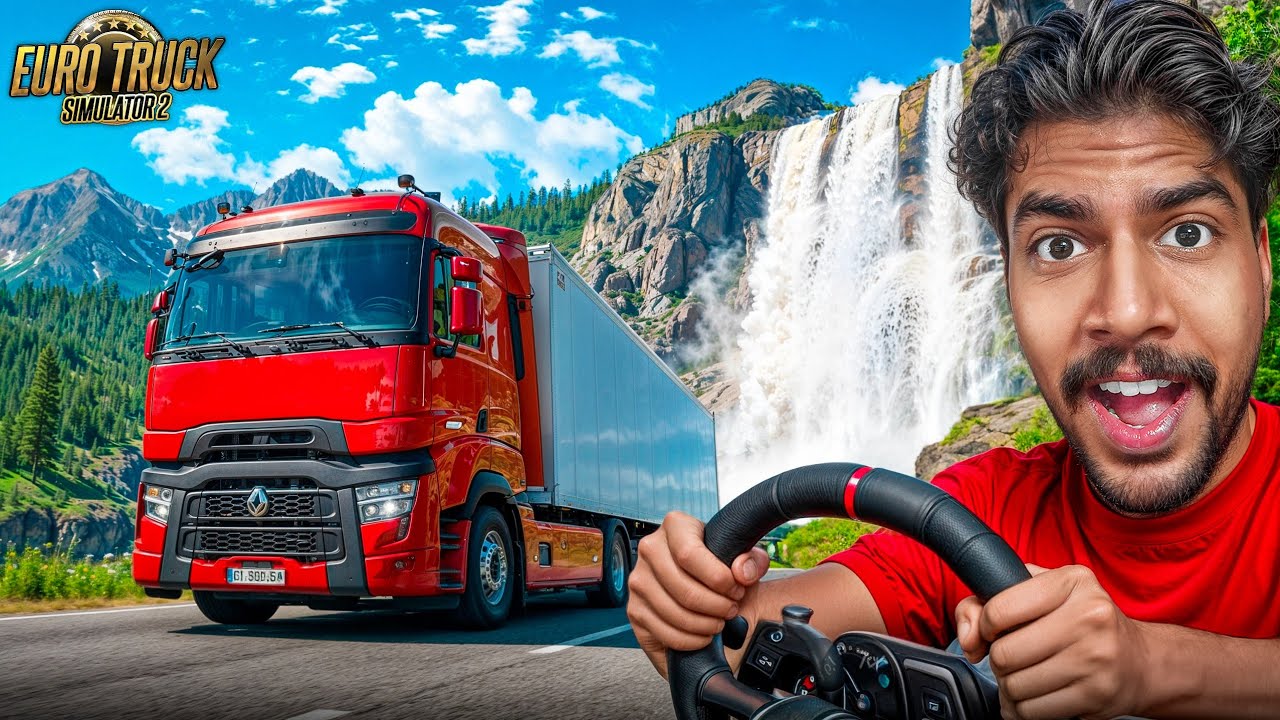 I BECAME A TRUCK DRIVER FOR A DAY 🚛🔥!! Euro Truck Simulator 2
