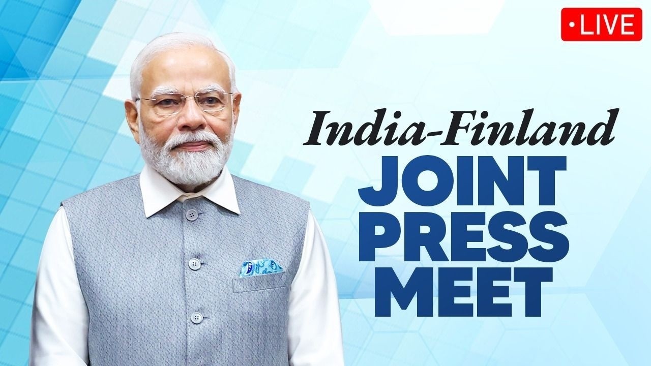 PM Modi, President Alexander Stubb of Finland attend joint press meet at Hyderabad House, New Delhi