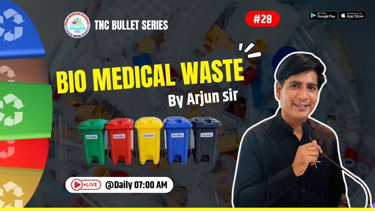 BMW  || TNC Bullet Series #28|| Most Important Topic || Daily 7.00 AM || NURSING EXAM