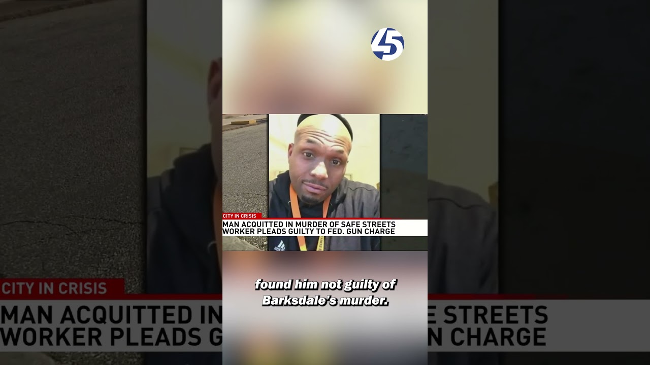 Man acquitted in Safe Streets worker's murder pleads guilty in unrelated federal case