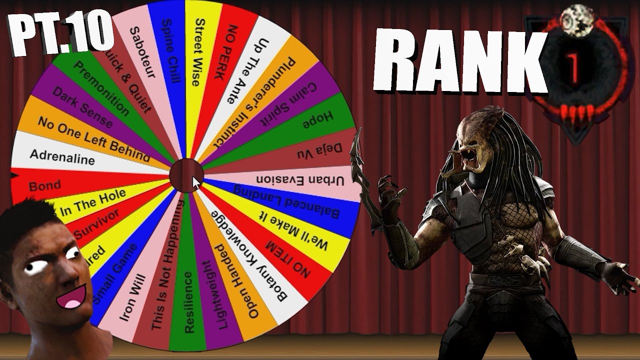 Dead By Daylight Survivor | APEX THE PREDATOR | PERK ROULETTE PT.10