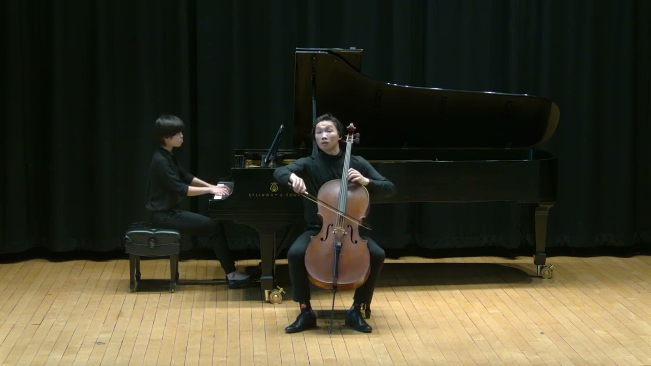 Boccherini: Cello Sonata in A major, “L’Imperatrice” — I. Allegro (Leland Ko, Adria Ye)