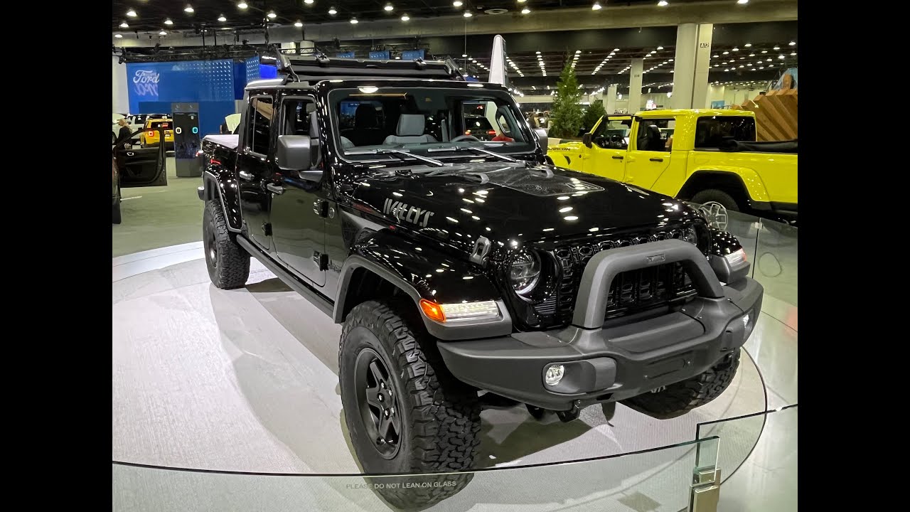 2024 JEEP GLADIATOR What You Talkin Bout WILLYS AEV UPCOUNTRY + UPFIT 35s 2023 NAI DETROIT AUTO SHOW