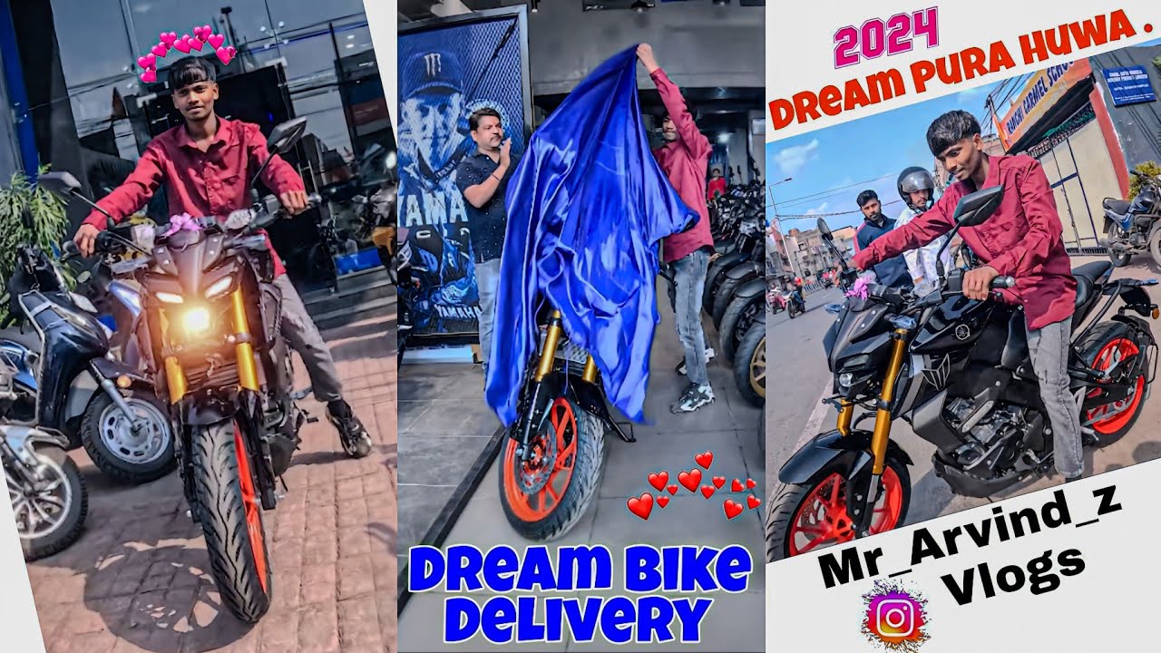 आखिर सपना पूरा हो गया 😭 Dream Bike Delivery // #Mt15 Top Model 2023-24 Full Video 🔥 mr_arvind_z