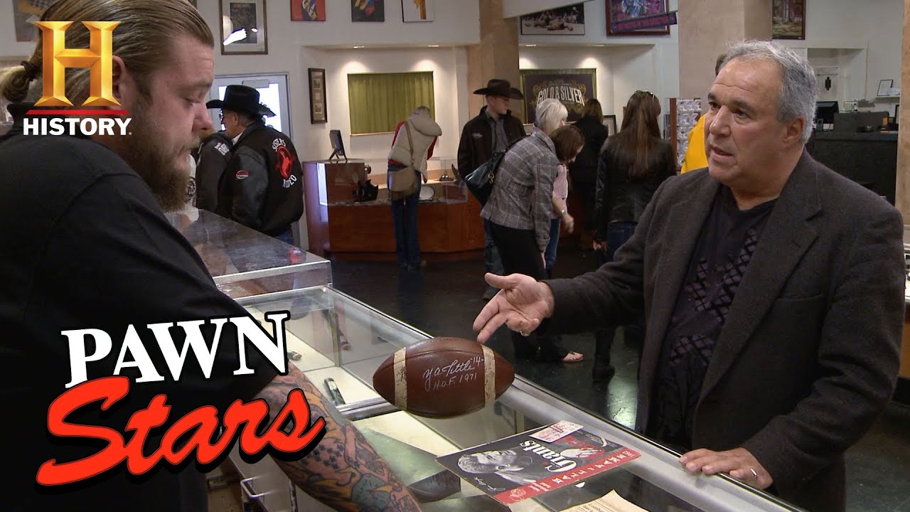 Football from First Hall of Fame Game | Pawn Stars