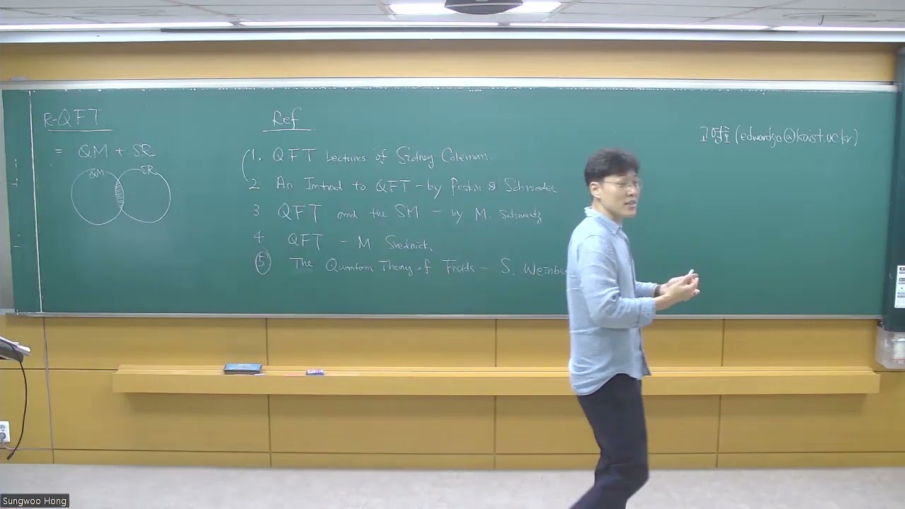 Quantum Field Theory 1 Week01