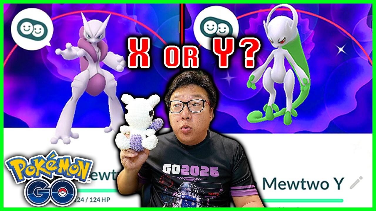 Mega Mewtwo X or Y? Which to Choose? Let&rsquo;s Find Out! - Pokemon GO