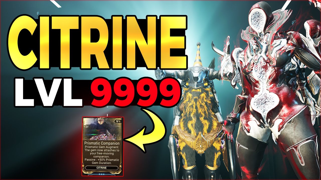 THIS Citrine Build Melts Level 9999 Steel Path [Warframe]
