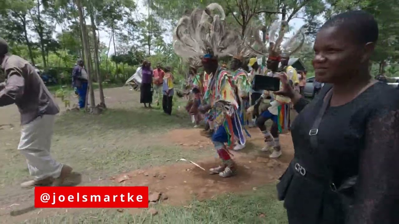 LUO- NYANZA CULTURAL DANCE CREW ON A BURIAL CEREMONY of ONE of THE ELDERS|| KOCHIA| KAGAN |KANYADA.