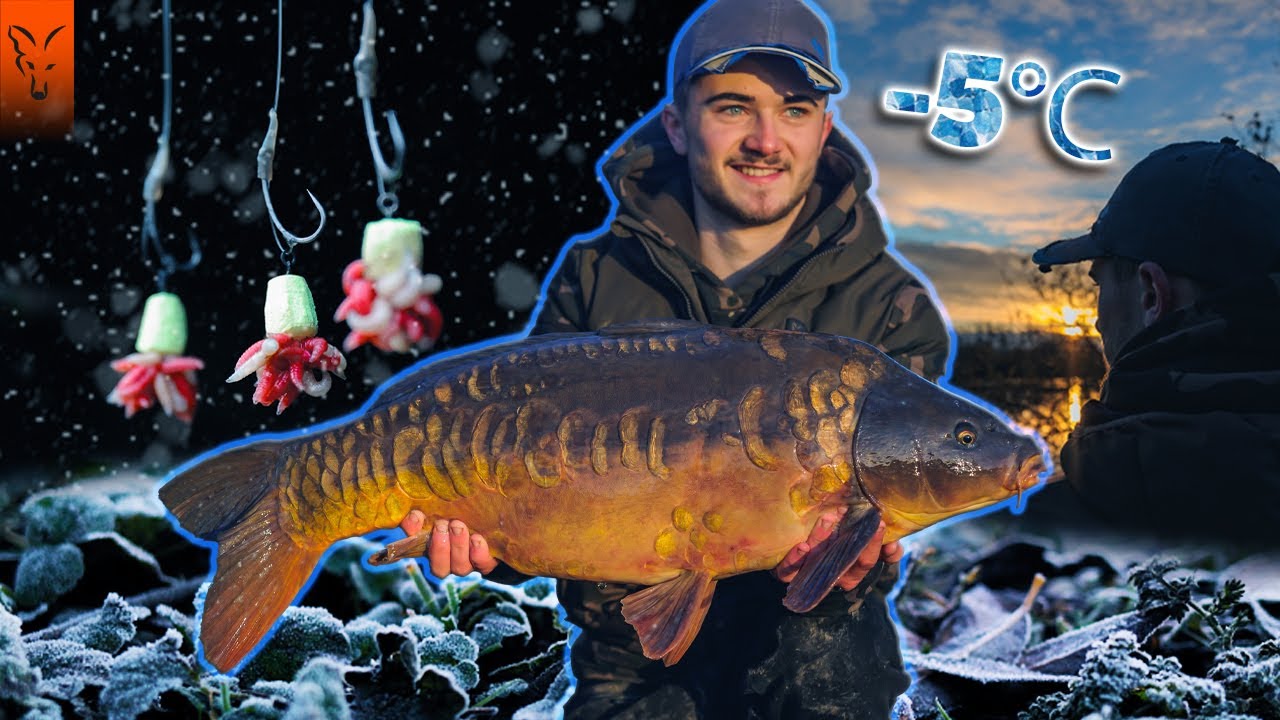 It was FREEZING 🥶 He Caught Loads! Winter Carp Fishing