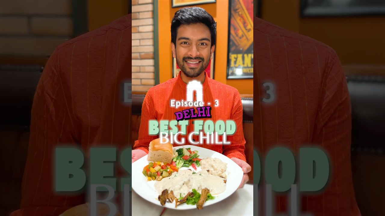Delhi&rsquo;s Best Food: Ep.3 Big chill Cafe! 🍝🥤