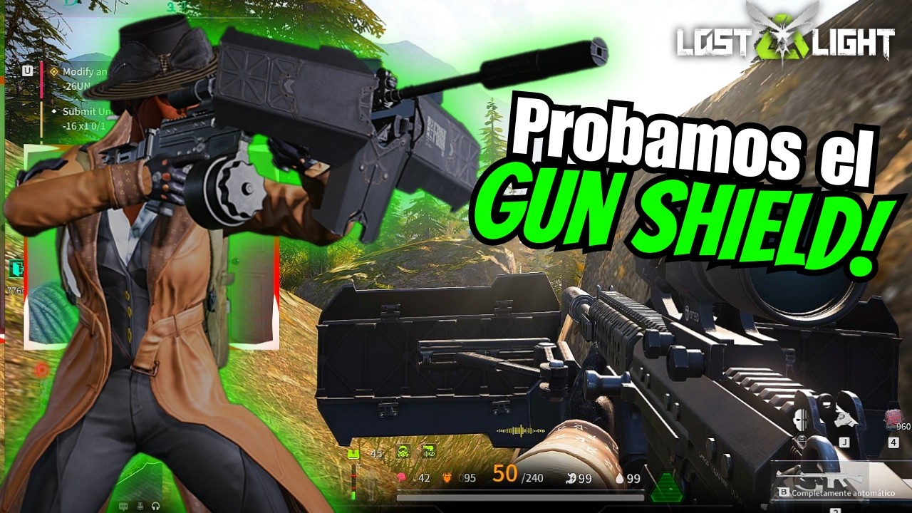 Probando por PRIMERA VEZ el GUN SHIELD! - LOST LIGHT
