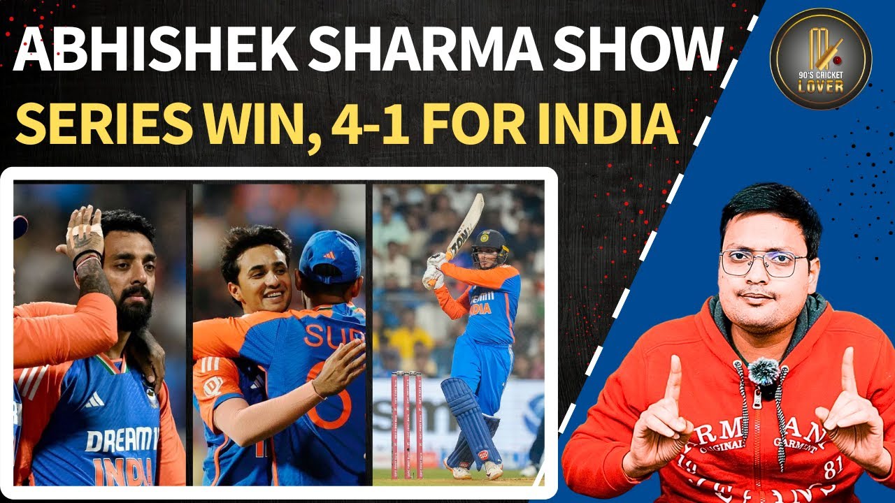 Abhishek Sharma Show in Wankhede, Indian Wins The Series 4-1