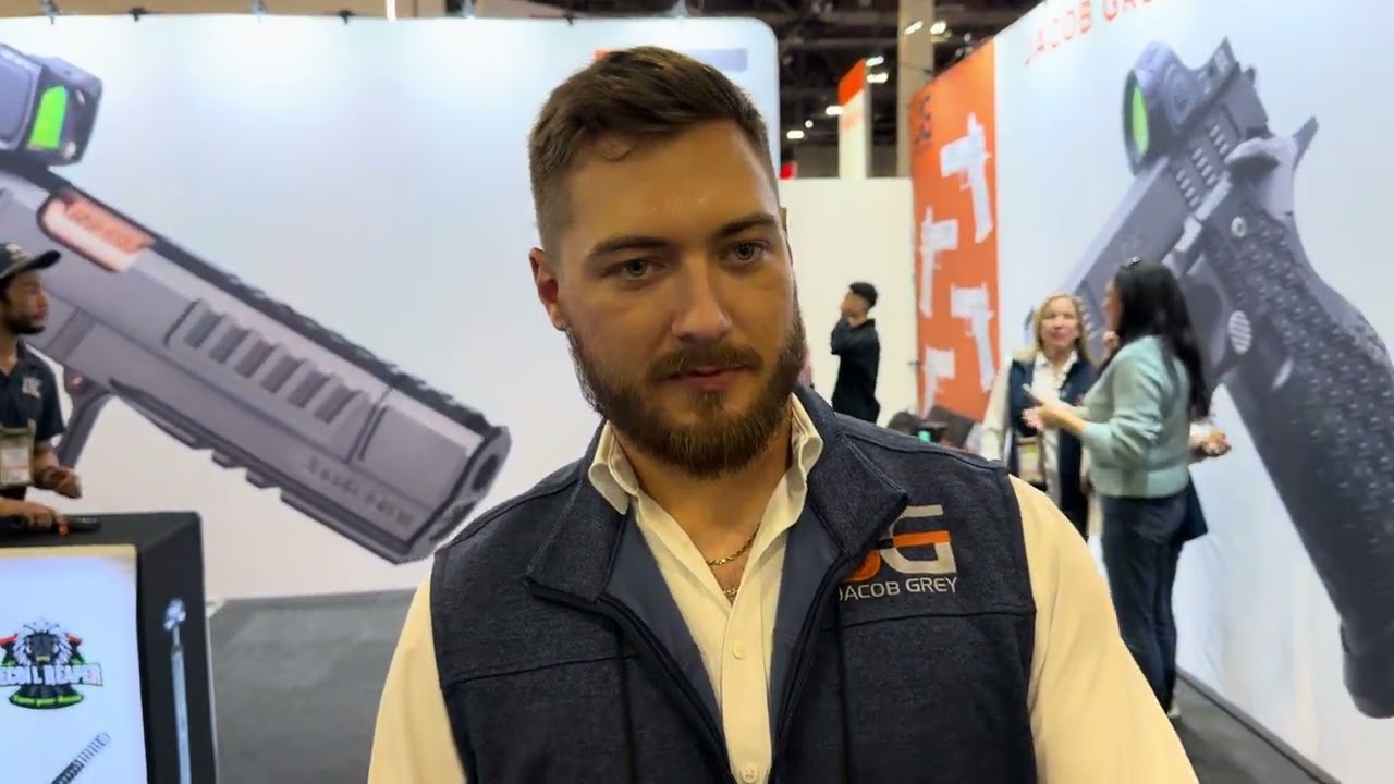 ShotShow 2026: Jacob Grey Hex Pro~Nox 9 and the  Recoil Reaper #1911 #2011 #edc #ShotShow