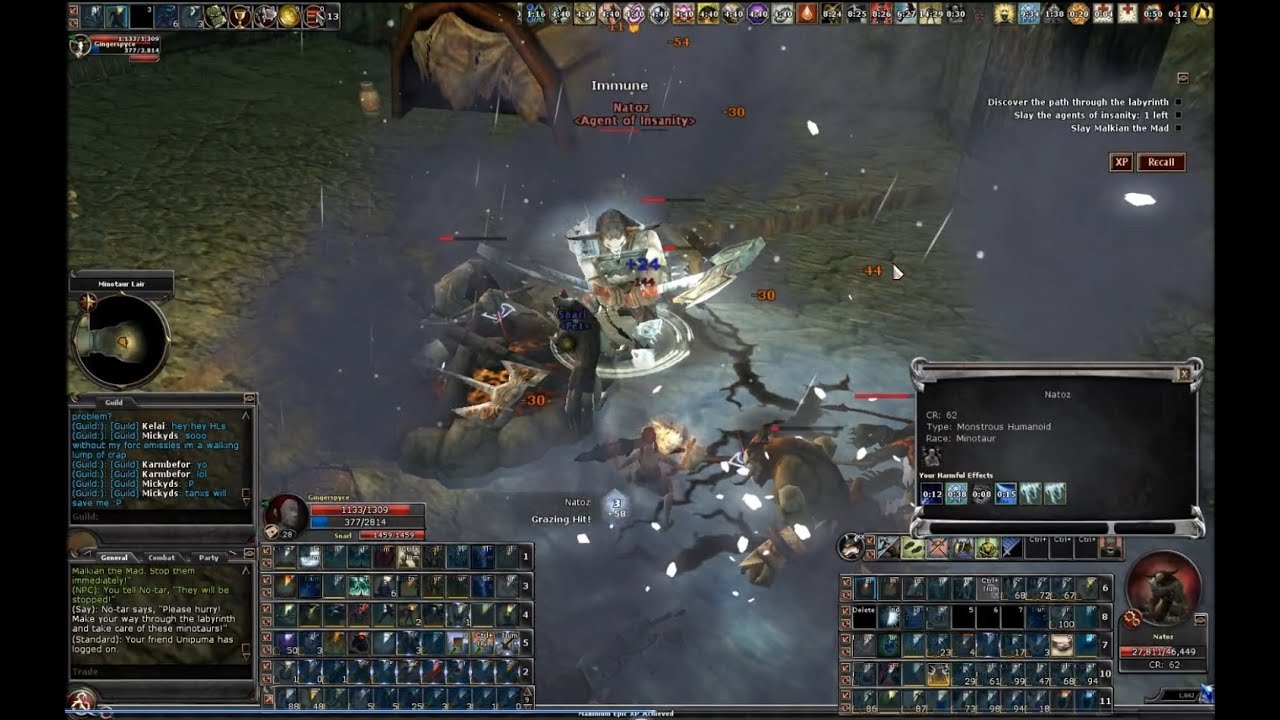 DDO - Gingerspyce Pure Druid Caster Solo EE Maze of Madness