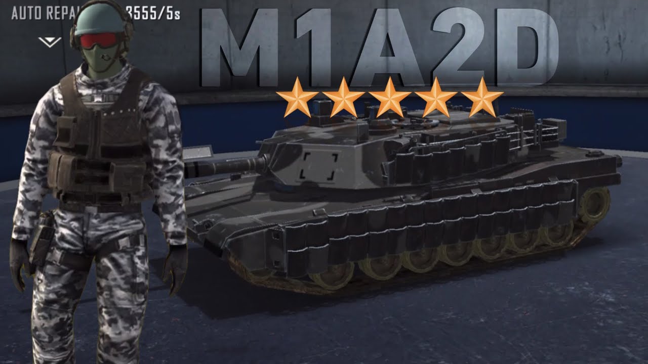 Tank Firing Gameplay M1A2D 5 Stars Tank
