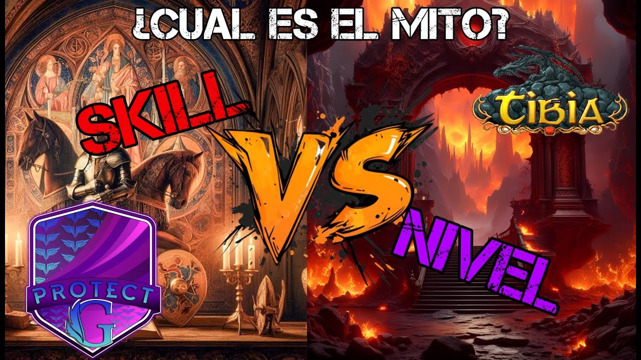 Tibia Guia -  &iquest; Es mejor subir nivel &oacute; Subir skill ?