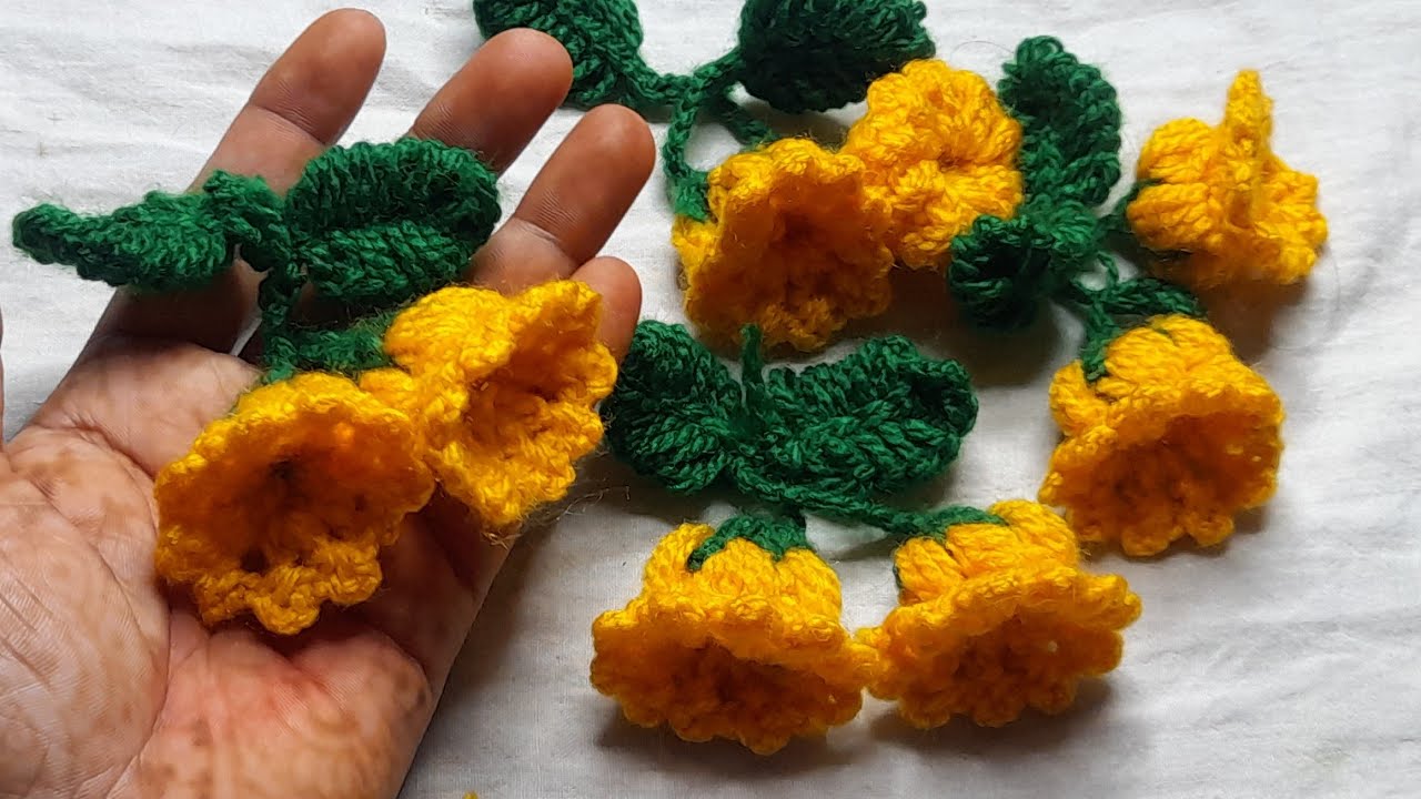 un gulab ka phool banana.crochet rose flower.new crochet design 2021.crosiya design.crosiya ka gulab