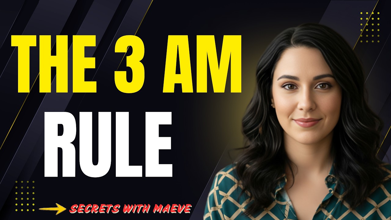 What's The REAL Reason 99% Of People Can't Change Their Habits Before 3 AM?