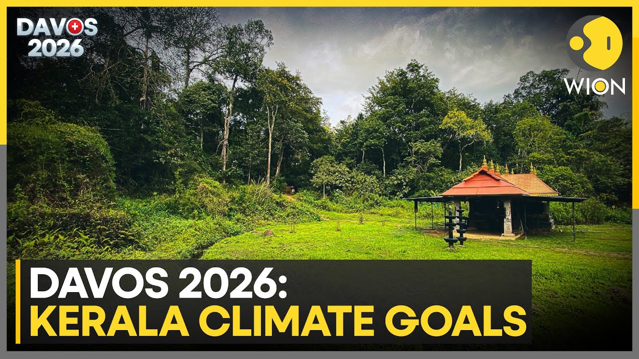 Davos 2026 | Kerala&rsquo;s Green Tech and Climate Goals | WION at DAVOS