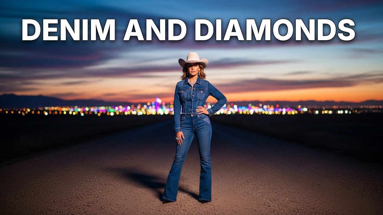 Denim and Diamonds | Lyrics Video | Free Country and Pop-Rock Music