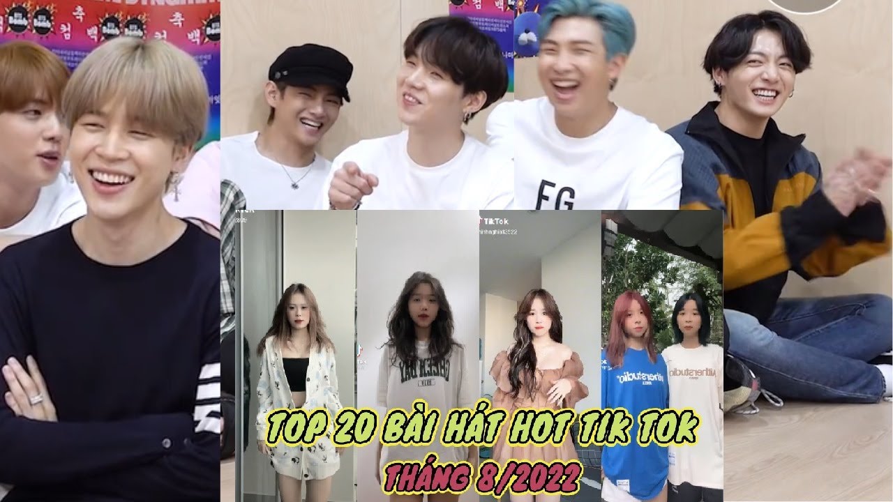 BTS REACTION TOP 30 BÀI NHẠC HOT NHẤT TIK TOK THÁNG 8/2022 | TIK TOK VN