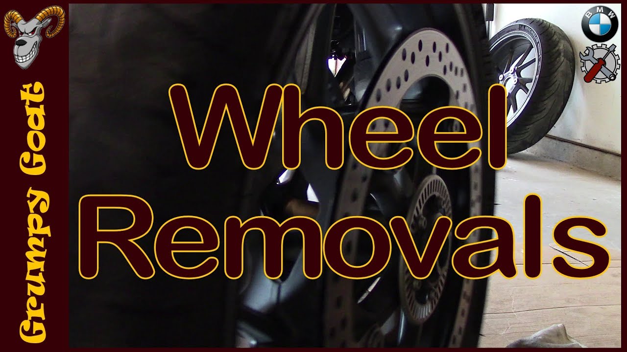 2016 R1200RS Wheel Removals