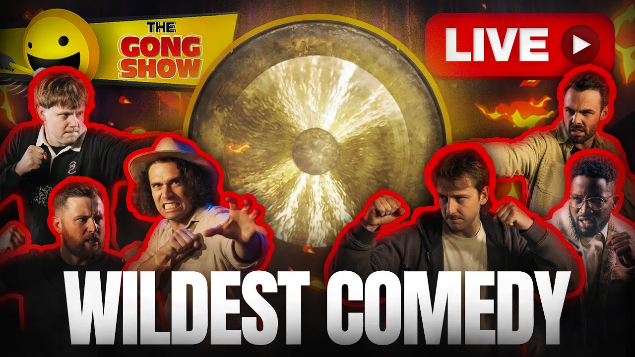 Australia's FUNNIEST Live Comedy Show!! - The Gong Show [Join the Interactive LIVE Chat!]