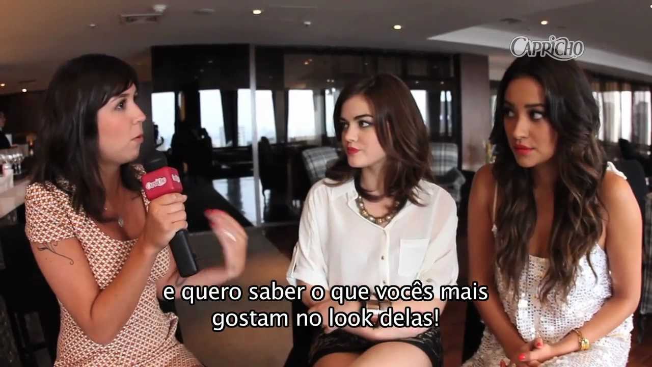 Pretty Little Liars - Lucy hale e Shay Mitchell - Photoshoot Brazil (Capricho)