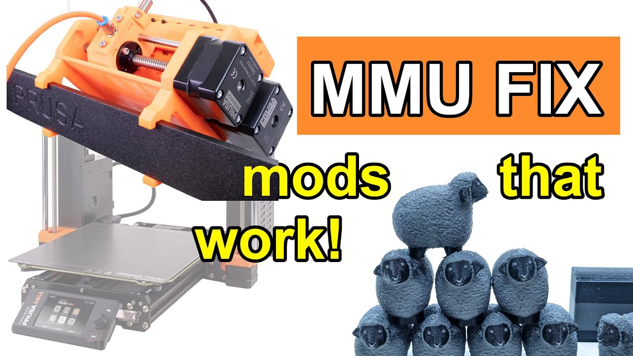 How to fix the Prusa MMU2 Multi-Material Upgrade