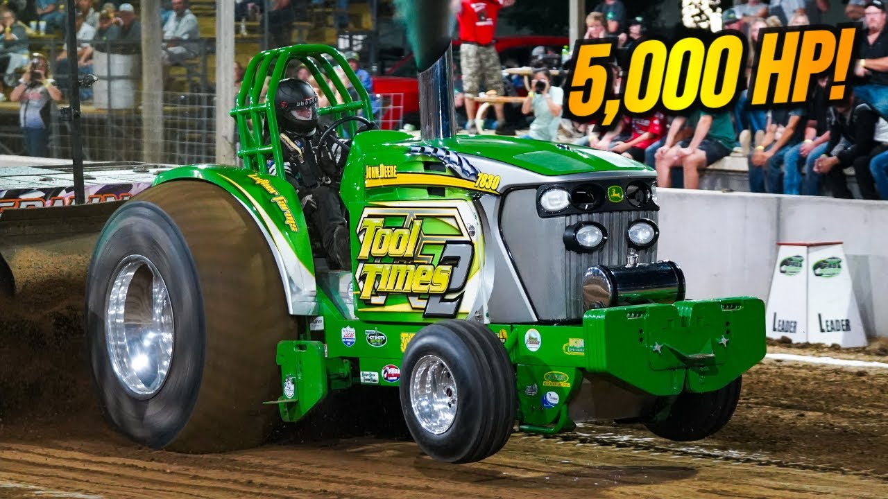 Earth-Shaking Pro Stock Tractor Pulling!