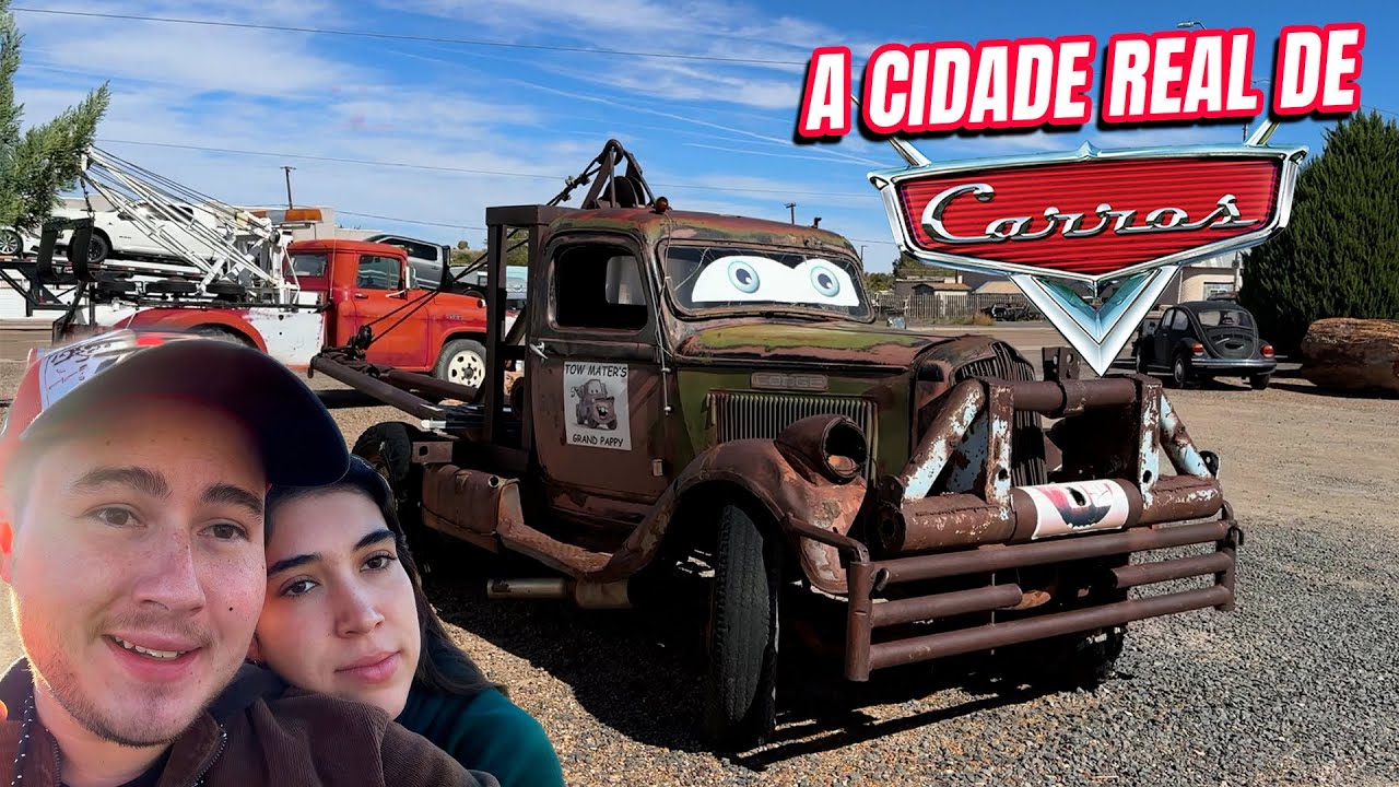 CONHECENDO RADIATOR SPRINGS A CIDADE DO FILME CARROS NOS ESTADOS UNIDOS