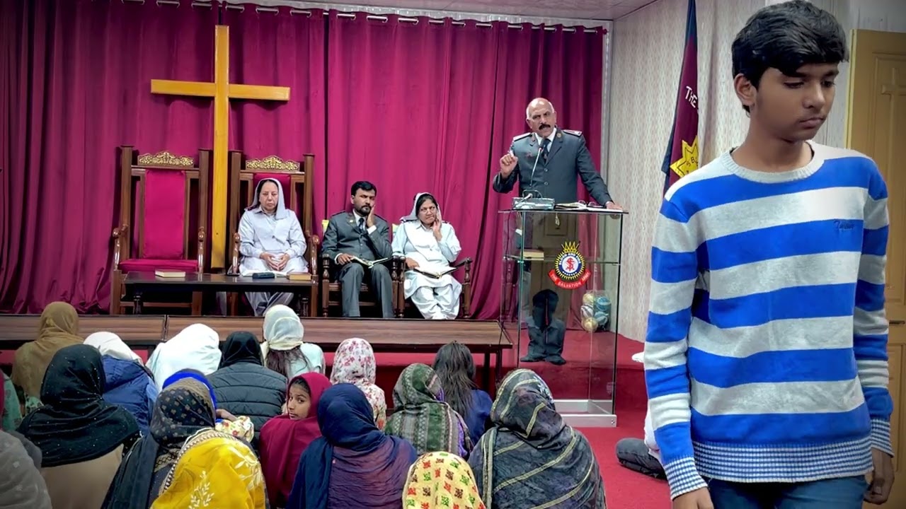 Ash Wednesday sermon by Major Arif Masih District Officer Jarnawla